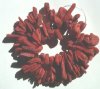16 inch strand of 8-20mm Top Drilled Sponge Coral